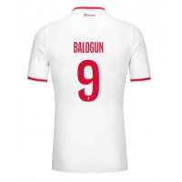 Maglie da calcio AS Monaco Folarin Balogun #9 Prima Maglia 2024-25 Manica Corta